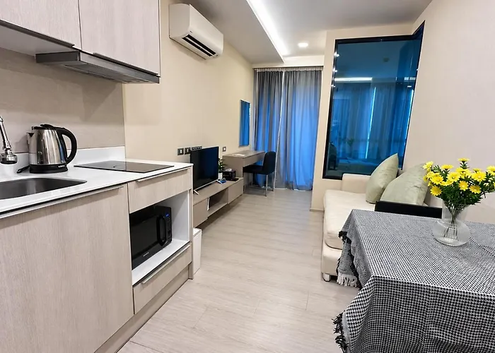 Апартаменты Lovely Condo-bts Thong Lo 5mins Бангкок