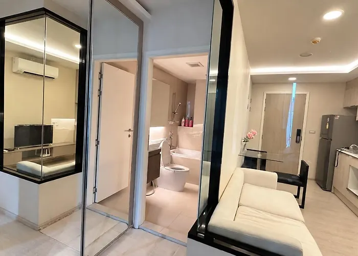 Lovely Condo-bts Thong Lo 5mins Апартаменты Бангкок